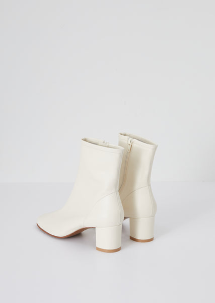 Sofia Ankle Boots White