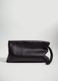 Folded Leather Clutch