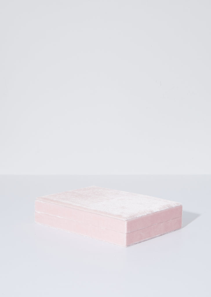 Tresor Velvet Jewelry Box - Rose