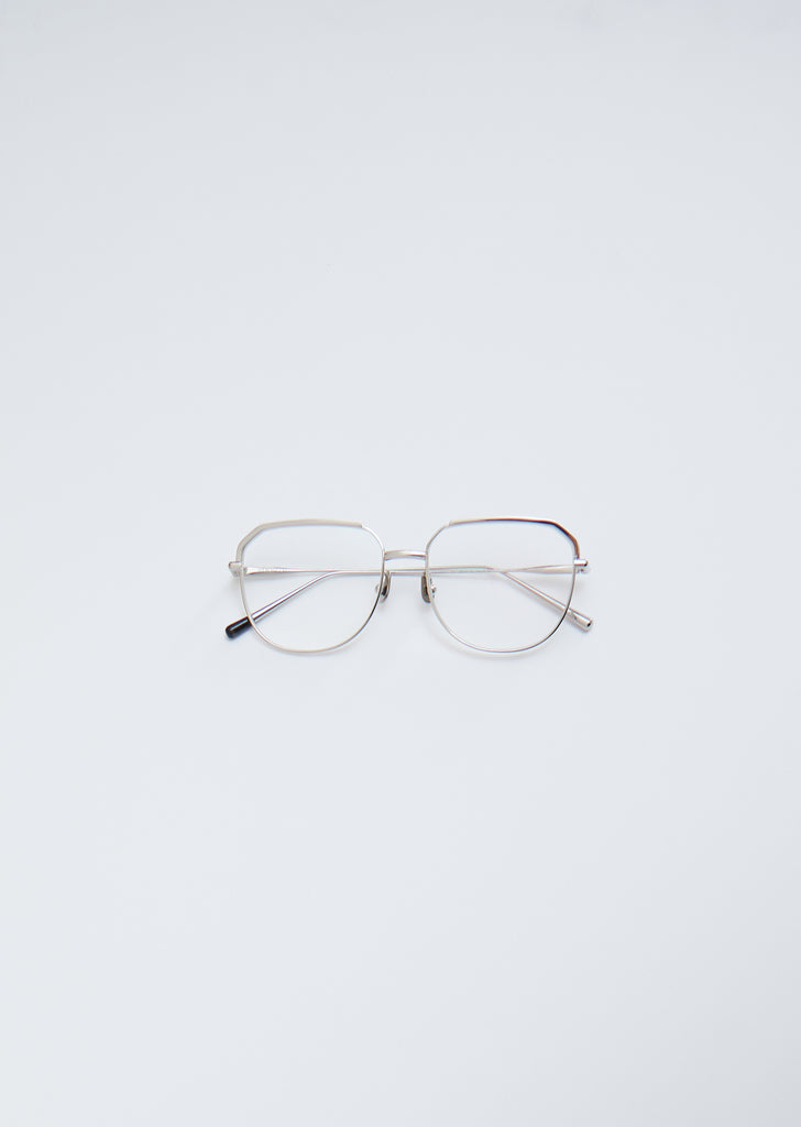 Glasses 024 — Silver / Clear