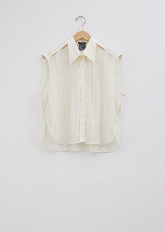 Panelled Lace Blouse