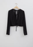 Panelled Lace Open Blouse