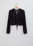 Panelled Lace Open Blouse