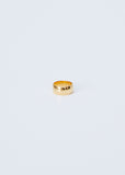 Thin Cigar Band — Gold