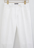 Cotton & Linen Denim Trousers
