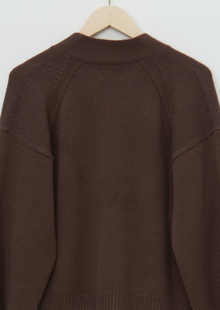 Tiberine Wool & Cashmere Cardigan
