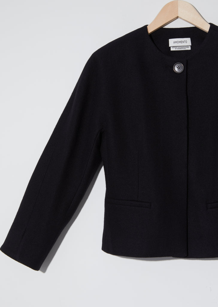 Rounded Shoulder Jacket