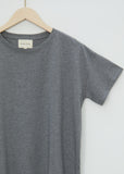 Basiluzzo Cotton Supima T-Shirt — Grey Melange