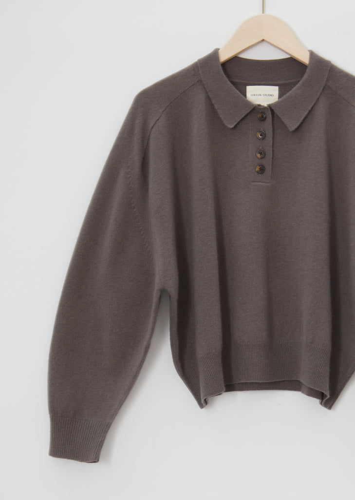 Forana Cashmere Sweater — Taupe