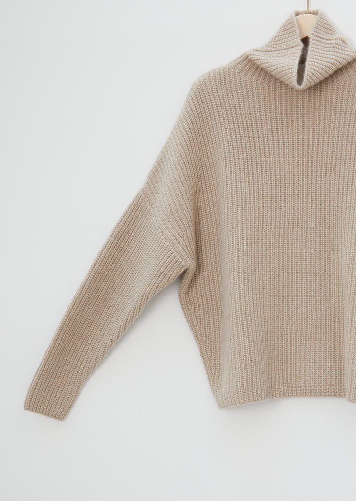 Roscana Cashmere Rib Turtleneck