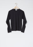 Long Sleeve Elbow T Shirt — Black