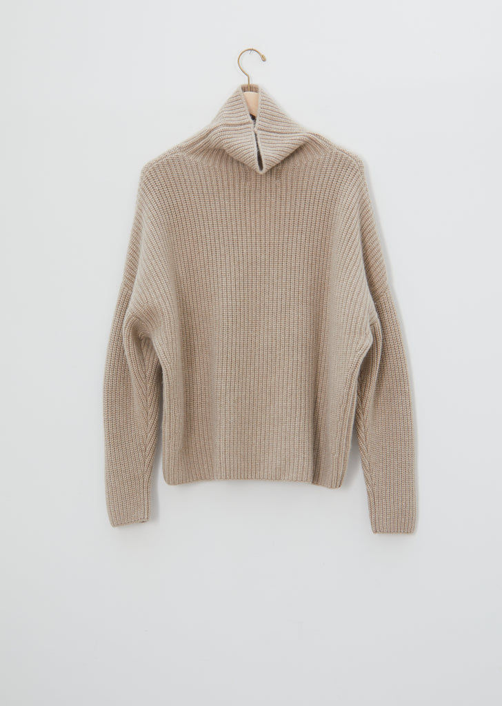 Roscana Cashmere Rib Turtleneck