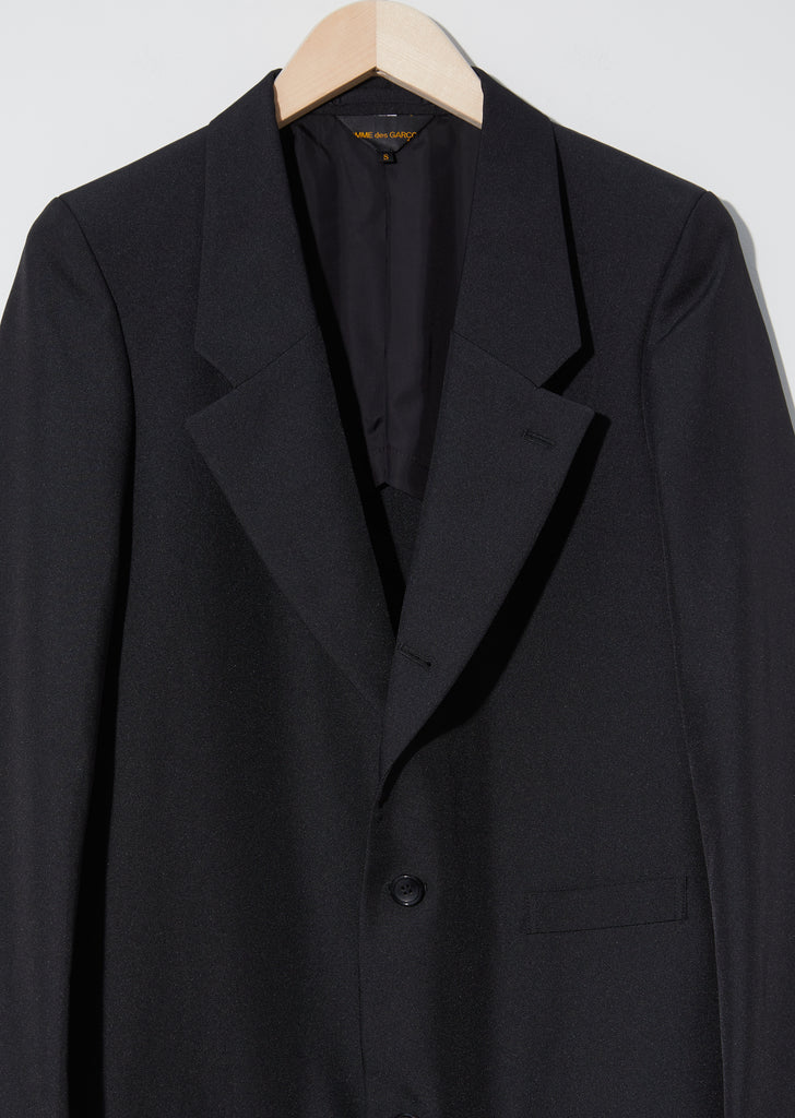 Long Gabardine Formal Coat