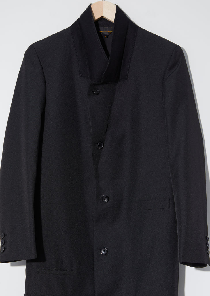 Long Gabardine Formal Coat