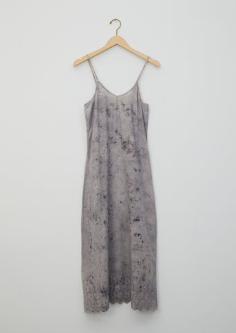 Jane Floral Dye Embroidered Slip Dress