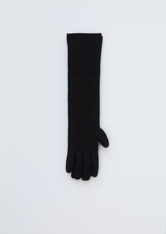 Alga Cashmere Gloves — Black