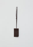 Leather Neck Pouch — Dark Brown