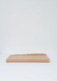 Solid Fleecy Wool & Cashmere Scarf — Camel