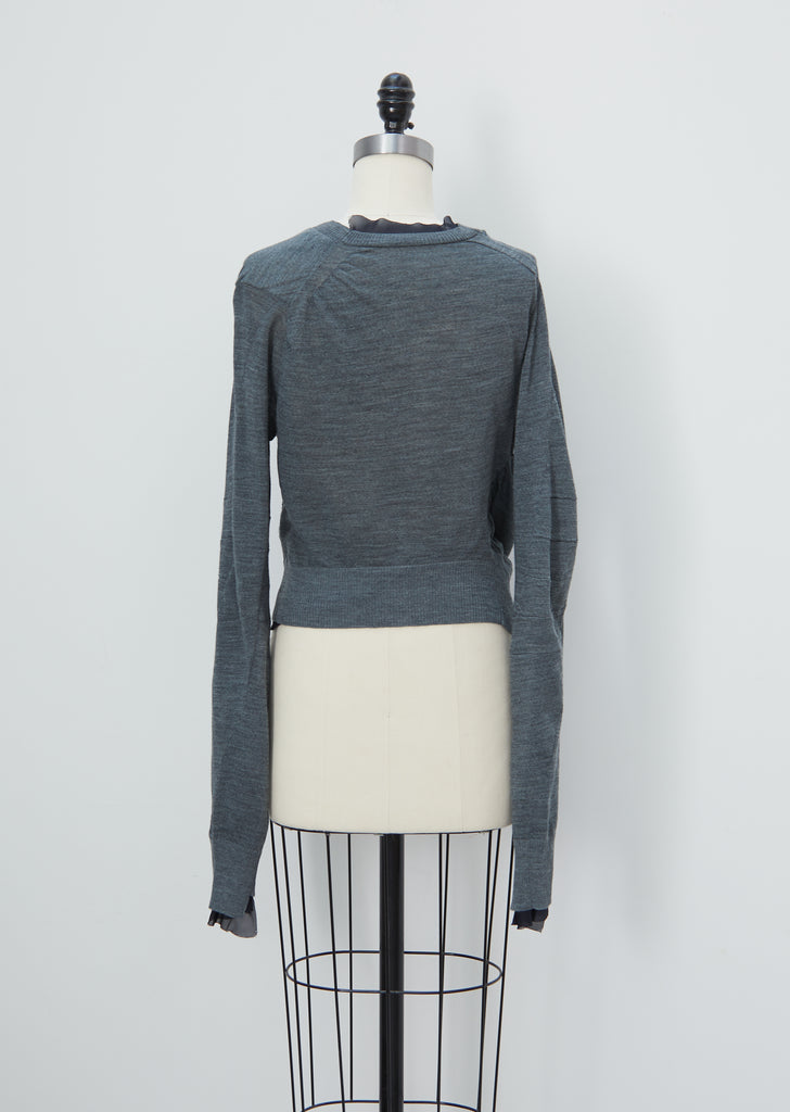 Asymmetrical Knit Cardigan