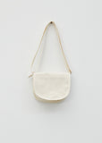Canvas Crossbody Bag — Ecru