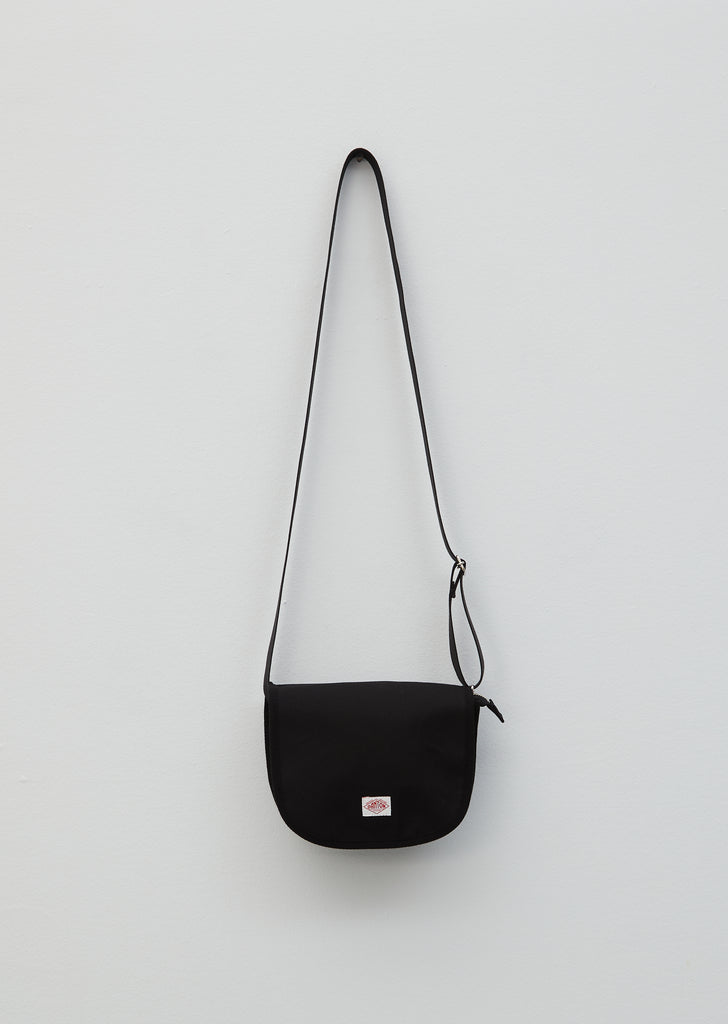 Canvas Crossbody Bag — Black