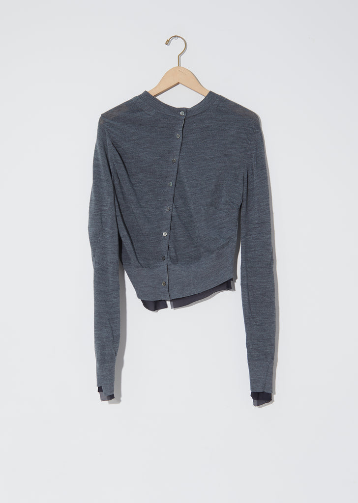 Asymmetrical Knit Cardigan