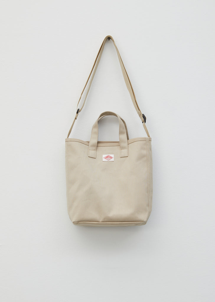 Small Tote — Sand Beige