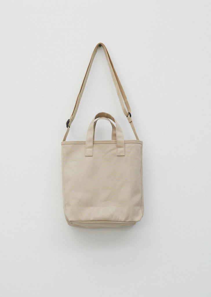 Small Tote — Sand Beige
