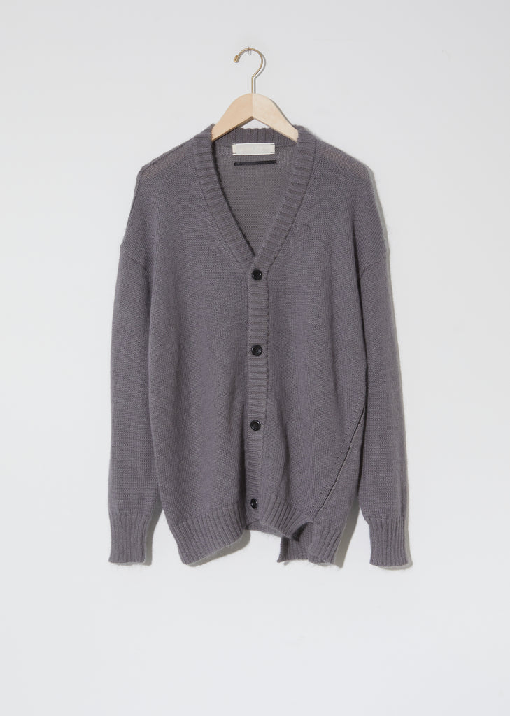 Lab Cardigan — Concrete