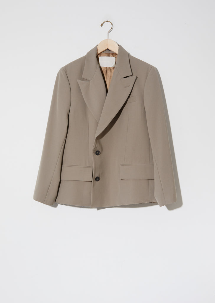 Slash Double Breasted Jacket