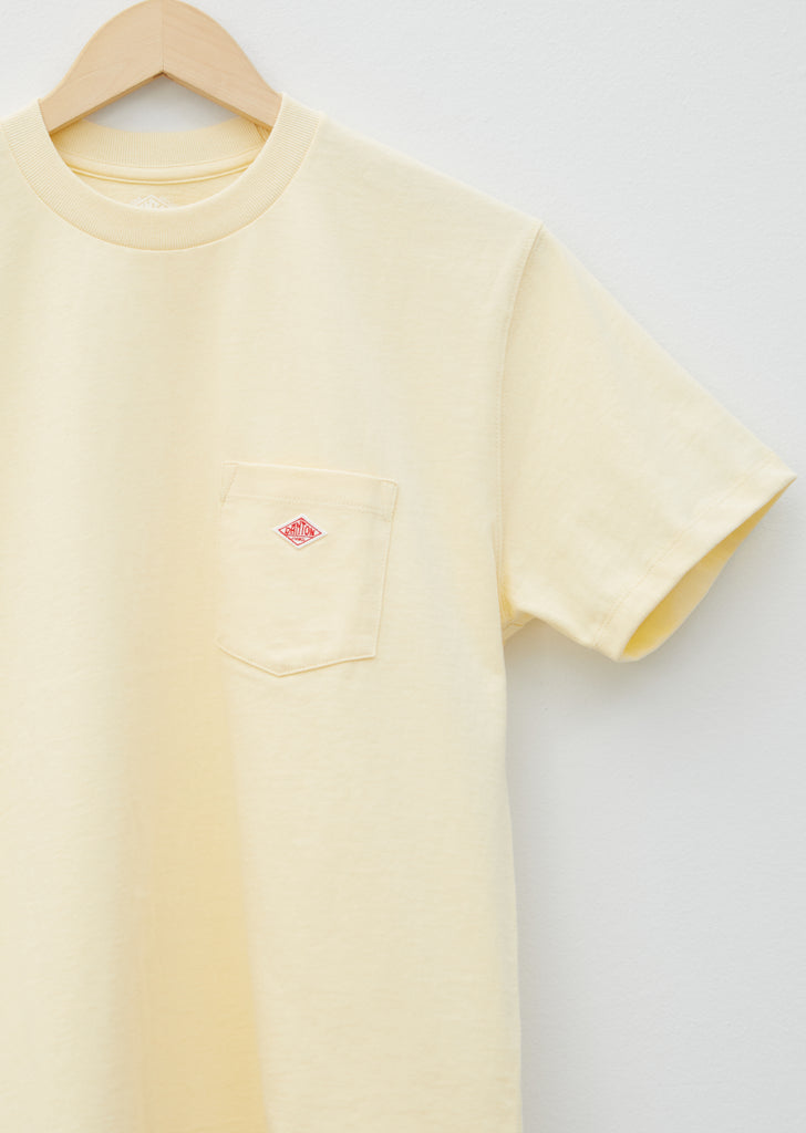 Unisex Pocket Tee — Cream