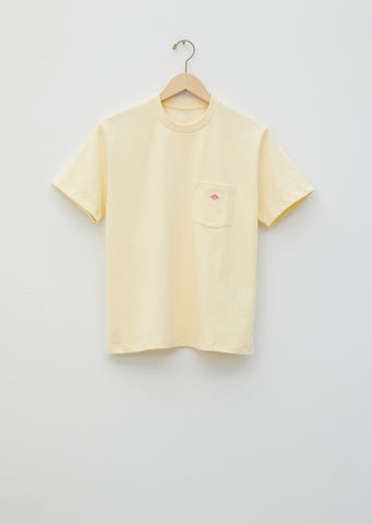 Unisex Pocket Tee — Cream