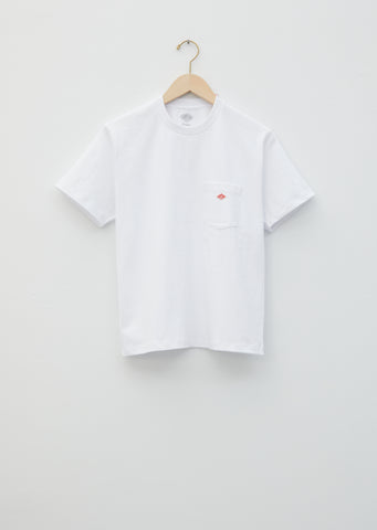 Unisex Pocket Tee — White