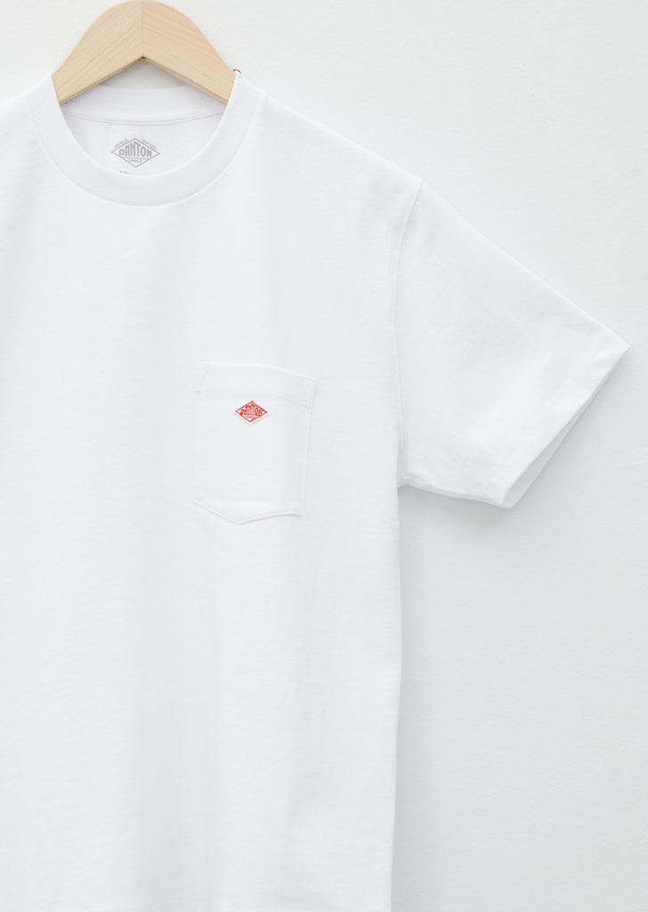 Unisex Pocket Tee — White
