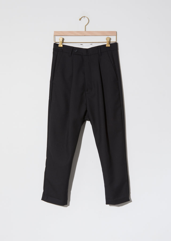 Alo Loose Pleat Pant — Black