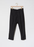 Alo Loose Pleat Pant — Black
