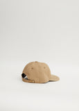 Cotton Twill Baseball Cap — Beige