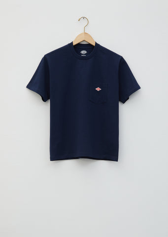 Unisex Pocket Tee — Navy