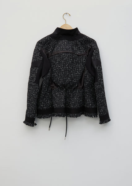 dium summer tweed over size jacket ブラック dium. | 【summer tweed over size jacket 】 . . 今季メインの