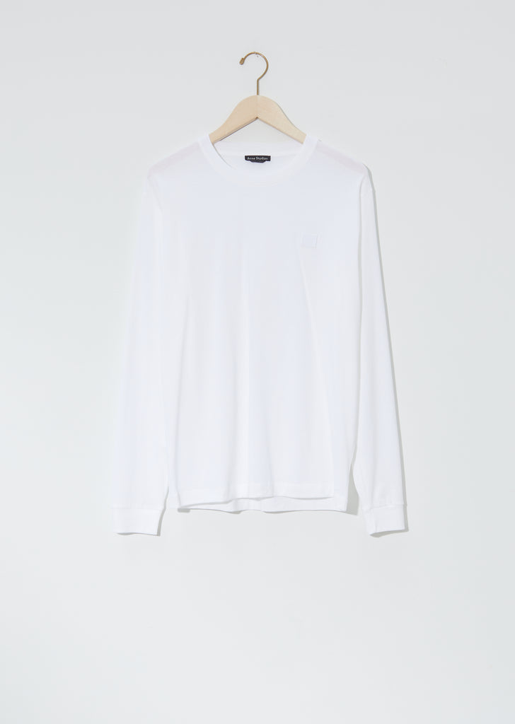 Unisex Elwood Face T-Shirt — Optic White