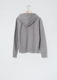 Unisex Ferris Zip Face Hoodie — Light Grey Melange