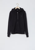 Unisex Ferris Zip Face Hoodie — Black
