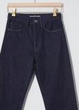 Unisex 5-Pocket Face Denim — Indigo Blue