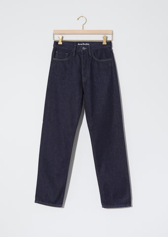 Unisex 5-Pocket Face Denim — Indigo Blue