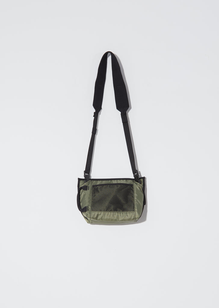 Unisex Agios Plaque Face Bumbag — Khaki Green