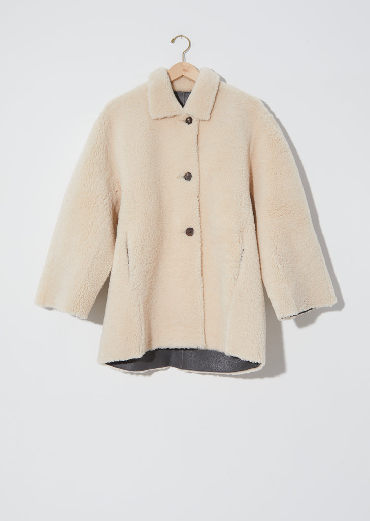 Reversible Shearing Short Coat