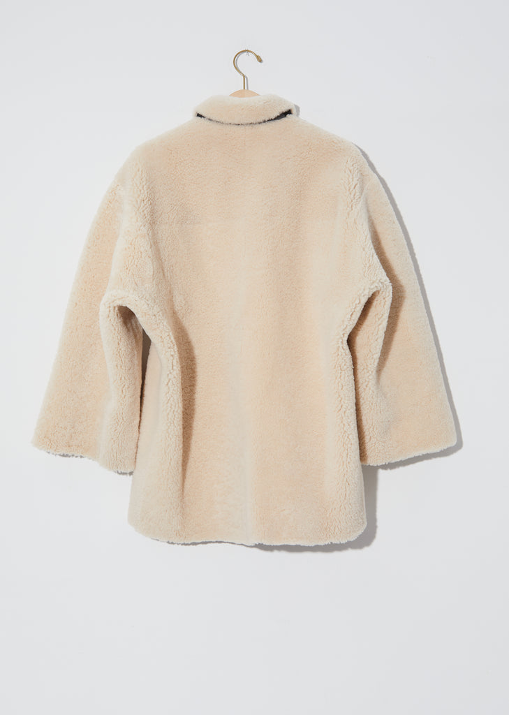 Reversible Shearing Short Coat