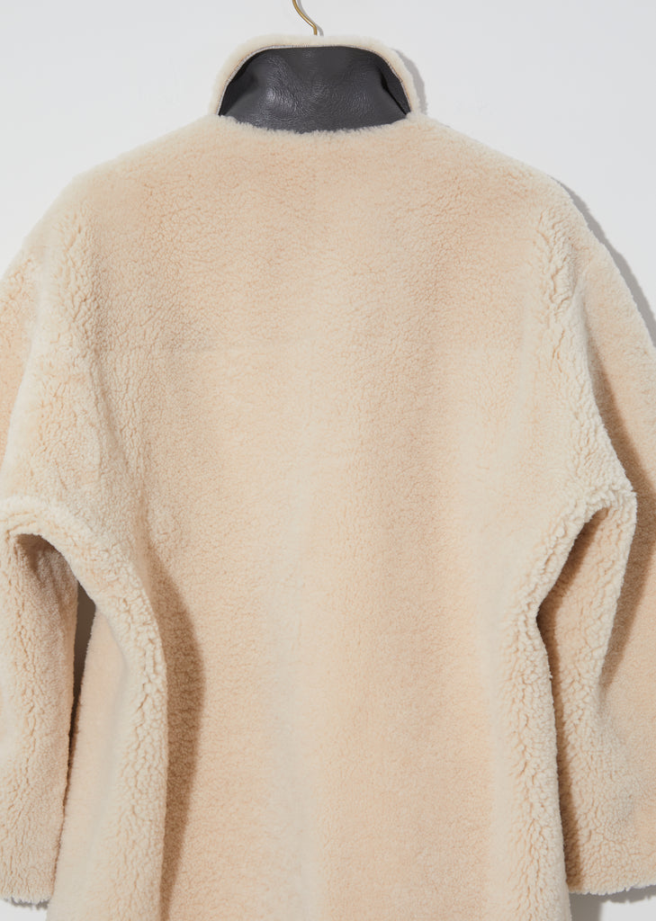 Reversible Shearing Short Coat