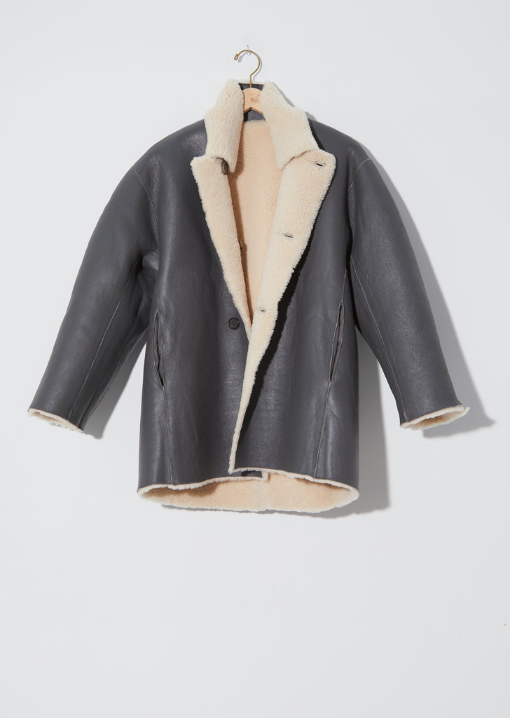 Reversible Shearing Short Coat