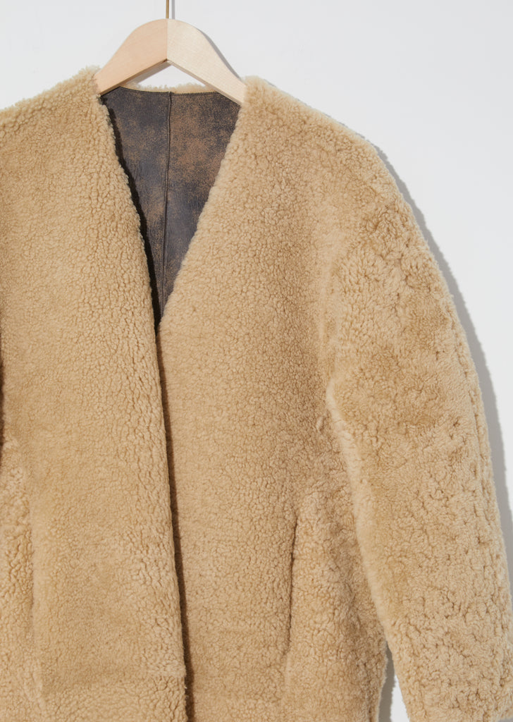 Reversible Shearling Coat